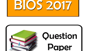 HS Biology Question Paper 2017 WBCHSE (Bengali Medium)