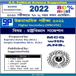 HS Political Science Suggestion 2022 PDF Download for Class 12 - 80%